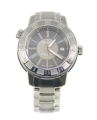 Reloj Tiffany & Co de acero inoxidable T-57 Foto 1 de 4