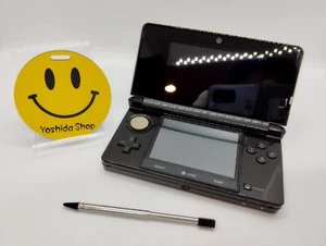 Consola Nintendo 3DS negra transparente versión japonesa - Imagen 1 de 9
