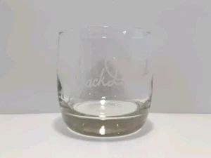 Jack Daniels Old No. 7 Whiskey Rocks Glass Script Logo. Fast Shipping. - Picture 1 of 4