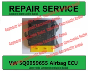 REPAIR SERVICE for 5Q0959655B VW20 Audi Airbag ECU - No communication - Picture 1 of 1