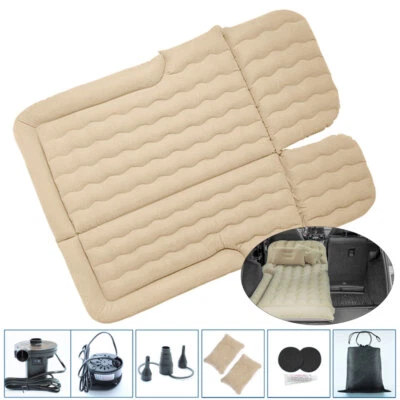 Aufblasbare Luftbett Matratze Luftmatratze Autobett für Auto Rücksitz mit Pumpe - Bild 1 von 4