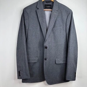 Blazer Banana Republic 44L grigio antracite vecchi soldi classico accademia minimalista - Foto 1 di 12
