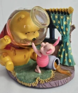 Vintage, Retired Snow Globe - The Disney Store - Winnie The Pooh - Musical - Picture 1 of 4