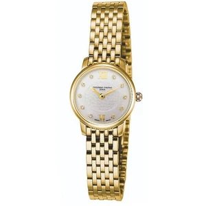 Frederique Constant Yellow Gold-plated Women's Watch FC-200WHDS5B - Picture 1 of 1