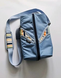Greenfield Collection Deluxe Wine Cooler Bag for Two People - Sky Blue - Picture 1 of 15
