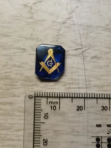 Masonic Symbol In Stone, Vintage Mason Related - Picture 1 of 6
