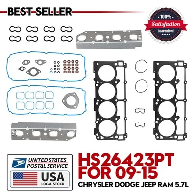 Juego de juntas de culata para Dodge Charger 2009-2016 2011-2016 RAM 1500 2500 5,7 L OHV Foto 1 de 4