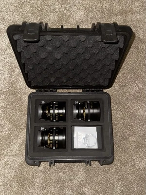 Zhongyi Mitakon Apsc Cine Lenses Set 20mm/35mm/50mmt1.0 For Sony E - Image 1 of 4