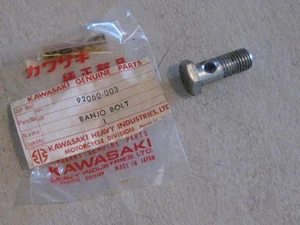 KAWASAKI W2TT/W2SS/W1SS/W1 BANJO BOLT NOS! - Foto 1 di 1