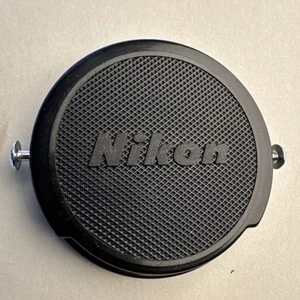 Vintage Nikon snap on lens cap 40.5mm rangefinder camera El Nikkor Lens Cap - Picture 1 of 5
