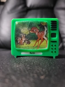Disney Bambi Plastiskop TV Diashow Betrachter Deutschland 1988 funktioniert - SIEHE FOTOS - Bild 1 von 8