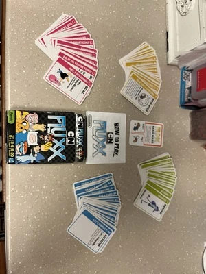 100% COMPLETE Cartoon Network Fluxx Card Game - Looney Labs 2014 - Image 1 of 4