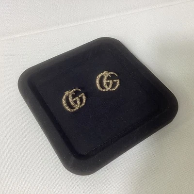 Gucci GG Gold Vintage Earrings - Image 1 of 3