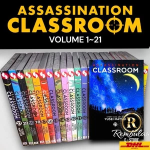 Assassination Classroom Manga Vol.1-21 LOOSE/FULL SET English Comic Books NEW - Picture 1 of 24