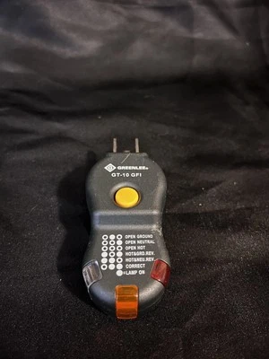 Probador de circuito Greenlee GT-10GFI GFCI Foto 1 de 4