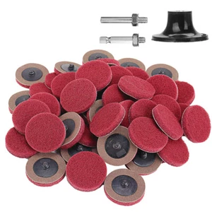 20Pc 2" Fine Quick Change Surface Conditioning Prep Disc R-type Sys With Holder - Picture 1 of 9