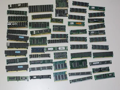 Vintage 72PIN Simm Ram, EDO. Lots of old memory - Image 1 of 4