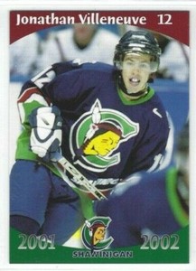 2001-02 Shawinigan Cataractes (QMJHL) Jonathan Villeneuve