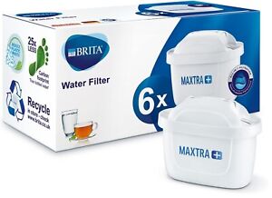 6 Pack BRITA Maxtra + Plus Water Filter Jug Replacement Cartridges Refills UK