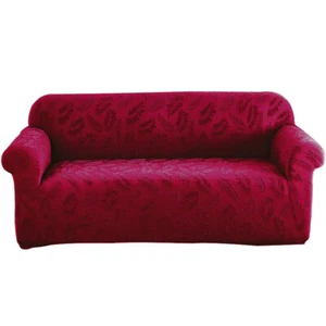 Jacquard Sofabezüge Burgund-4-Sitzer - Bild 1 von 1