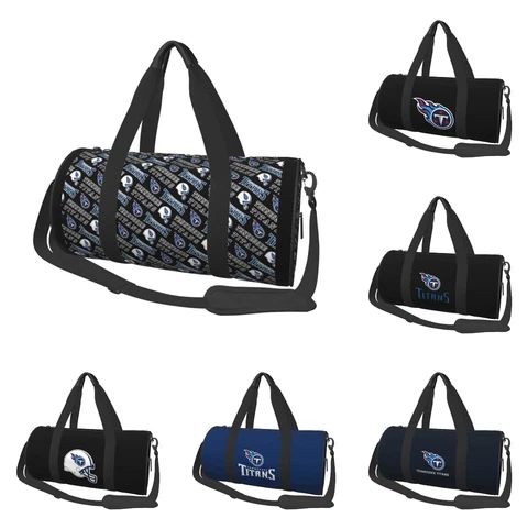 Tennessee Titans Travel Bag Gym Sport Bag Duffle Carry on Luggage Bag,fans Gift Cover