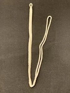 British Military lanyard Army Lanyard White Silk Lanyard Shoulder Cord