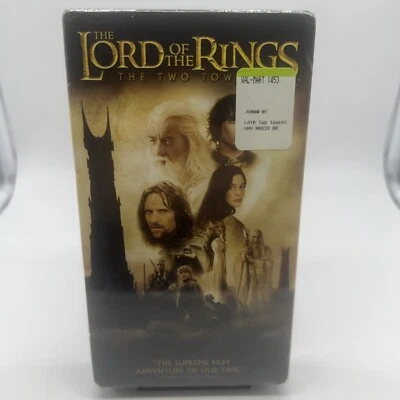 Lord of the Rings The Two Towers VHS 2002 New Factory Sealed  - Image 1 of 3