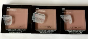 Revlon Powder Blush #004 Rosy Rendezvous .17 0z. 5.0 gr Lot of 3 New and Sealed - Picture 1 of 4