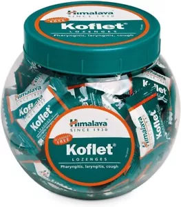 Himalaya Koflet LUTSCHTABLETTEN GLAS 100 LUTSCHTABLETTEN 100% Ayurveda Produkt - Bild 1 von 4