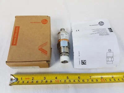 IFM PA3022 - PA-100-SBR14-A-ZVG/US - 9.6-32VDC 4-20mA - Port: G-1/4 - Unused - Image 1 of 4