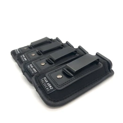 Universal Magazine Holster IWB Clip by Bear Armz Tactical | 4 Pack | 9mm 40 45