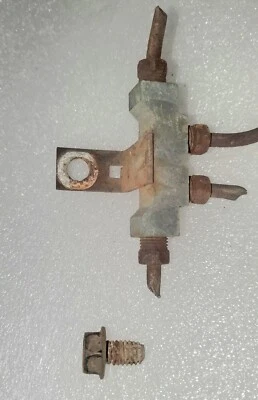 Válvula de porcionamento original Ford Mustang Falcon Fairlane V8 64 65 1964 1965 - Imagem 1 de 4