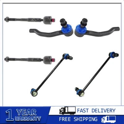 Tie Rod Ends Sway Bar Link Kit For Nissan Altima 2018 2017 2016 2015 2014 2013 - Image 1 of 4