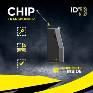 ★ 1x Transponder Wegfahrsperre Chip ID73 PCF7935 für MERCEDES MITSUBISHI VOLVO ★ - Bild 1 von 3