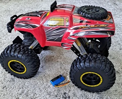 Maisto Rockzilla RC Remote Control RED Rock Crawling Monster Truck 4WD- ! READ ! - Image 1 of 4