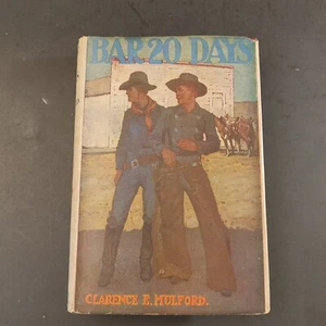BAR-20 DAYS - by CLARENCE E. MULFORD in dust jacket/Hopalong Cassidy - Bild 1 von 8