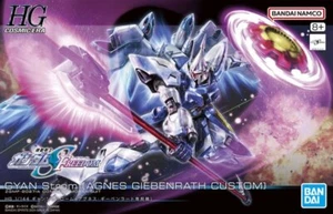 Bandai 1/144 HG Gyan Strom Agnes Giebenrath Custom Mobile Suit Gundam Model Kit - Picture 1 of 3