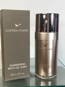 COPPER+CRANE SHIMMERING BATH OIL SOAK 2 ounces. NEW - Picture 1 of 4