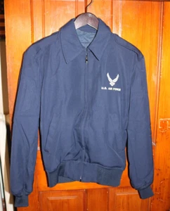 USAF MENS LIGHTWEIGHT BLUE JACKET W/REMOVABLE LINER 38S - Picture 1 of 7