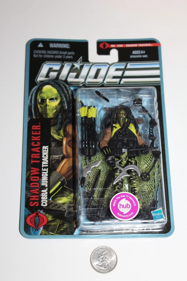Shadow Tracker Action Figure Gi Joe Pursuit of Cobra POC Hasbro 2010