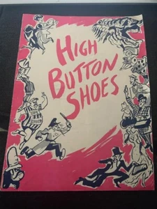 High Button Shoes Theatre Souvenir Program - Picture 1 of 2