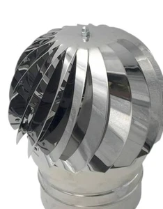 fumaiolo camino girevole 30cm zincato base tonda - Foto 1 di 1