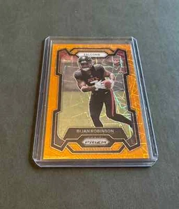 2023 Panini Football Prizm Bijan Robinson RC Lazer Prizm Falcons - Bild 1 von 2