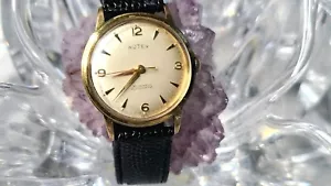 Vintage 60s Butex Swiss 30 Jewel Automatic Gold Tone Men's Watch - Picture 1 of 11
