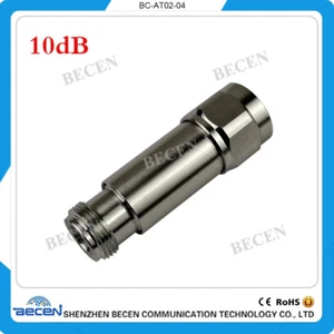 2W N-JK 10dB Rf Attenuator DC-3GHz 50ohm N connector Coaxial Attenuator - Picture 1 of 6