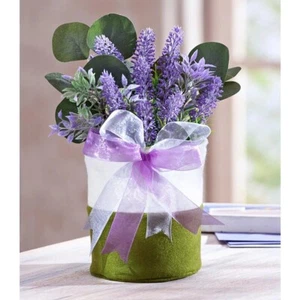 12x Kunstpflanze Lavendel Tischdekoration Aktionsware Sonderposten Eiscafe - Bild 1 von 1