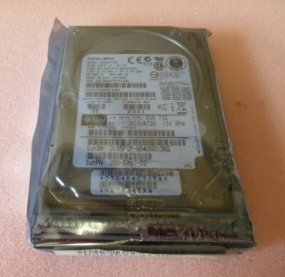 Fujitsu MAV2073RC CA06473 Enterprise 73.5GB 10000RPM SAS 3Gbps 8MB 2.5" HDD - Image 1 of 3