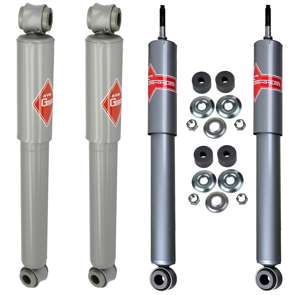 Front and Rear Shock Absorbers Kit KYB Gas-a-Just for Saab 96 GT750 Monte Carlo - Image 1 of 1