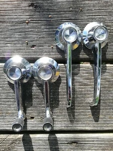 4 Stück Original Türgriff Thunderbird Galaxie Falcon Mustang Door Handles innen - Bild 1 von 2