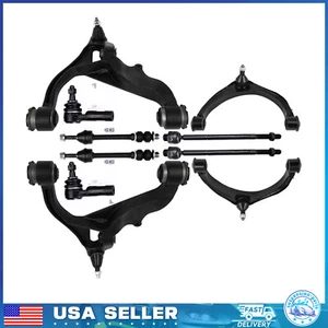For 2011-2012 Ram 1500 Front Upper & Lower Control Arm Ball Joints Tie Rod Ends - Picture 1 of 11